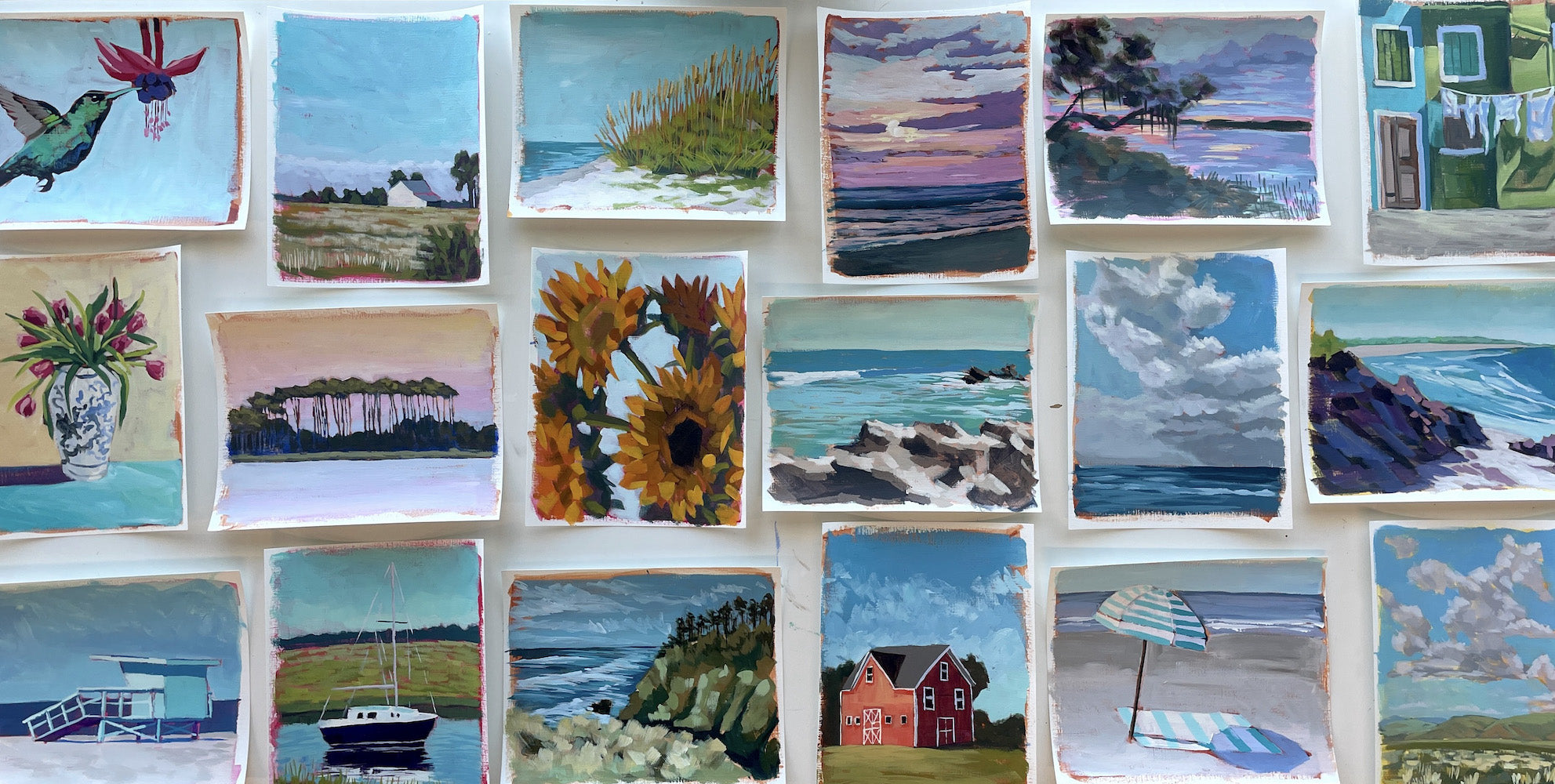 Framed Works on Paper